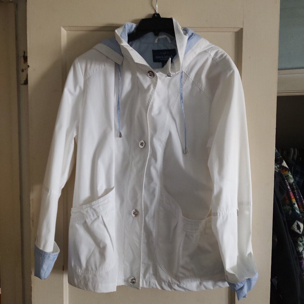 Macintosh windbreaker in White xl